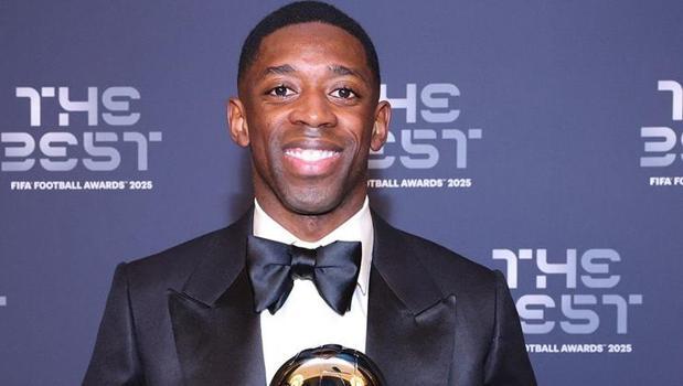 Dembele named best footballer of 2025