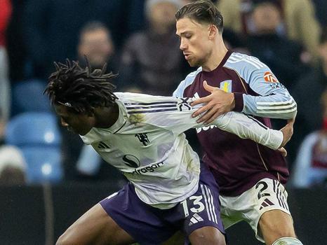 Rogers Double Powers Aston Villa Past Manchester United at Villa Park