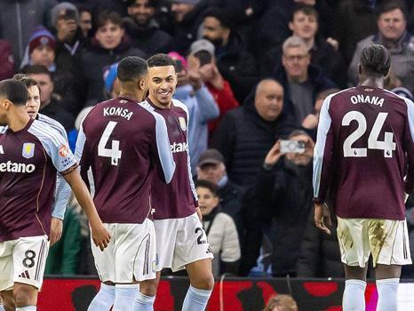 Rogers’ Brace Lifts Aston Villa Past Manchester United in Villa Park Thriller
