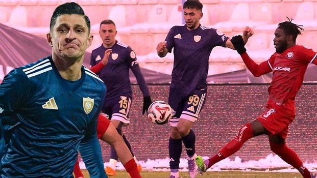 Erzurum 1 attı, 3 aldı... Erzurumspor FK - Çorum FK maç sonucu 1-0