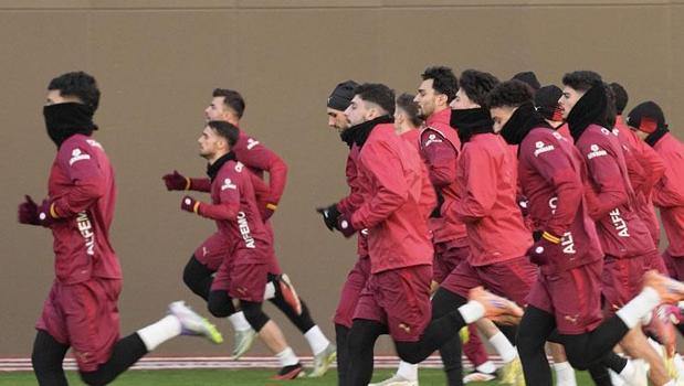 Galatasaray derbinin hazırlıklarını sürdürdü