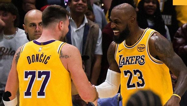 Doncic and LeBron for the Lakers!