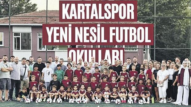 Yeni nesil altyapı: Kartalspor'dan Türk futboluna armağan
