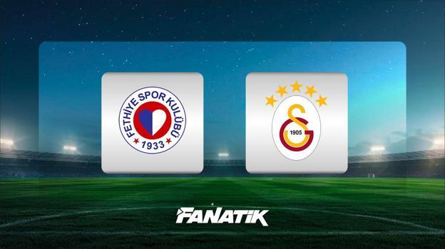 Fethiyespor - Galatasaray maçı ne zaman, saat kaçta, hangi kanalda? (Muhtemel 11'ler)