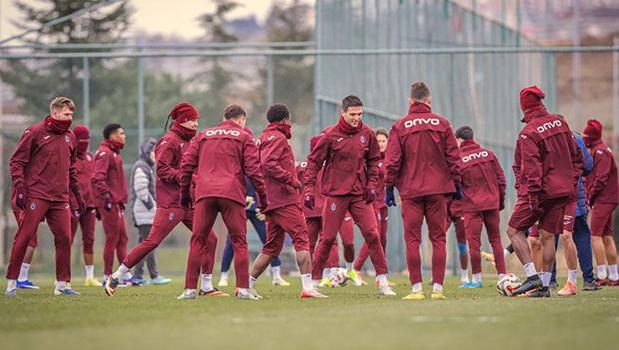 Trabzonspor, Kasımpaşa hazırlıklarına devam etti