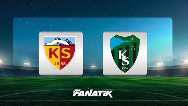 CANLI | Kayserispor - Kocaelispor (Süper Lig 21. hafta)