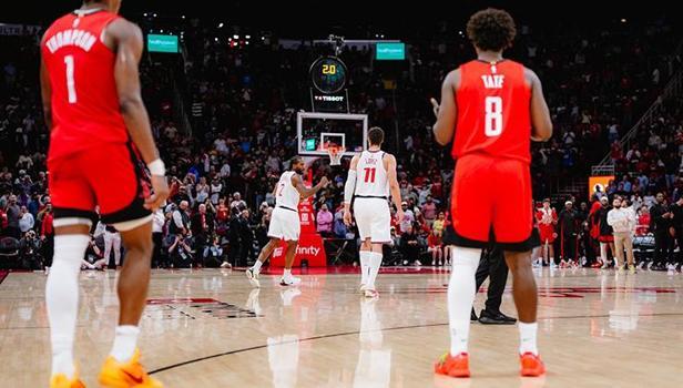 Kawhi Leonard upset Alperen Sengun in the NBA!