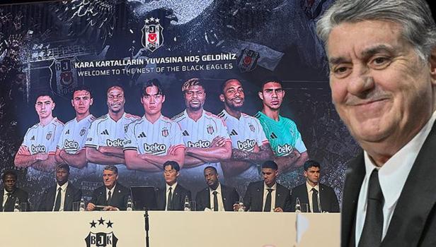 Beşiktaş'ta yeni transferler imzayı attı! 7 yıldız ve Adalısahnede