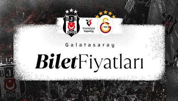 Beşiktaş-Galatasaray derbisinin bilet fiyatları açıklandı