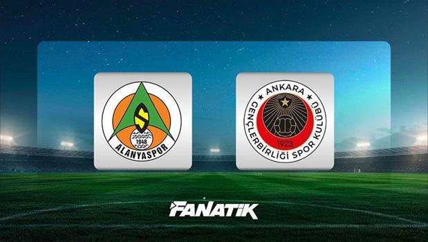 CANLI| Alanyaspor - Gençlerbirliği (Süper Lig 25. hafta karşılaşması)