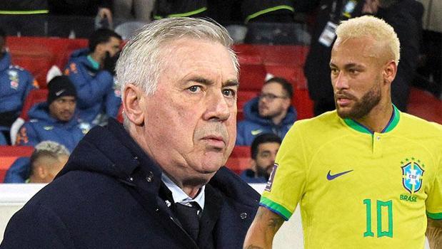 Neymar milli takıma çağrılmadı! Carlo Ancelotti sebebini açıkladı: 'Hazır değil'
