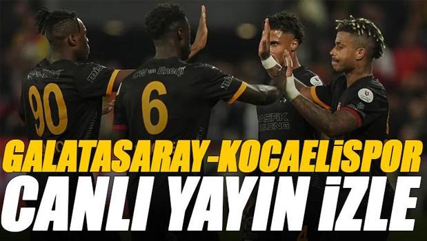 Galatasaray - Kocaelispor maçı canlı izle | GS KOCAELİ maçı şifresiz (Süper Lig maçı canlı yayın)