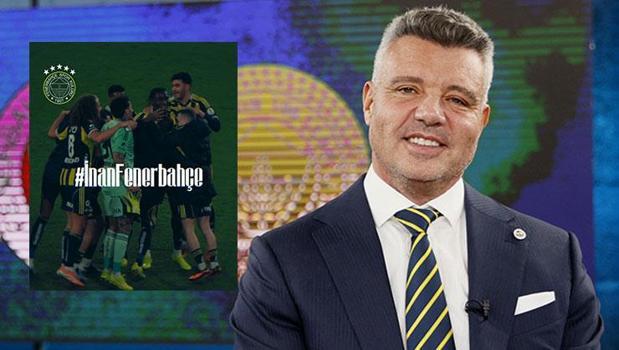 Fenerbahçe'den, Galatasaray maçı biter bitmez paylaşım! 'Hep beraber son ana kadar'