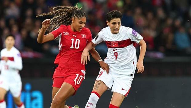 A Milli Kadın Futbol Takımı 3. maçında mağlup... İsviçre-Türkiye maç sonucu 3-1