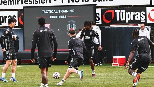 Beşiktaş taktik çalıştı