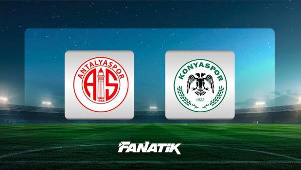 CANLI| Antalyaspor - Konyaspor (Süper Lig 30. hafta karşılaşması)
