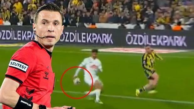 Kadıköy'de yoğun itiraz! İşte Fenerbahçe'nin penaltı beklediği pozisyon