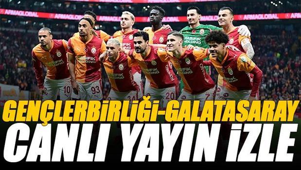 Gençlerbirliği - Galatasaray maçı canlı izle | GENÇLERBİRLİĞİ GS maçı şifresiz (Süper Lig maçı canlı yayın)