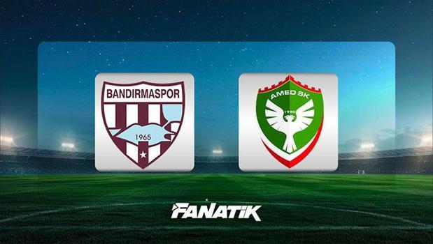 Bandırmaspor - Amed SK maçı ne zaman, saat kaçta, hangi kanalda? (TFF 1. Lig 36. hafta)
