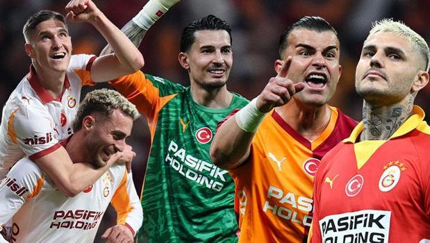 İşte Galatasaray'ın şampiyonluğundaki kilit isimler