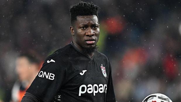 Injury shock for Trabzonspor! Andre Onana out of the game