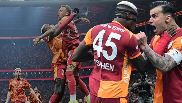 Galatasaraylı futbolculardan şampiyonluk sözleri: 'Diyecek bir şey bulamıyorum!' Rams Park'ta inanılmaz coşku...