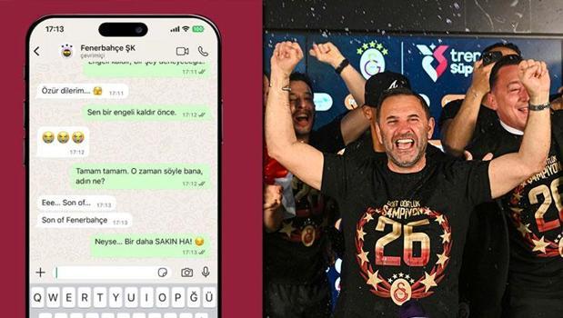 Galatasaray'dan Fenerbahçe'ye 'Sakın Ha' göndermesi!