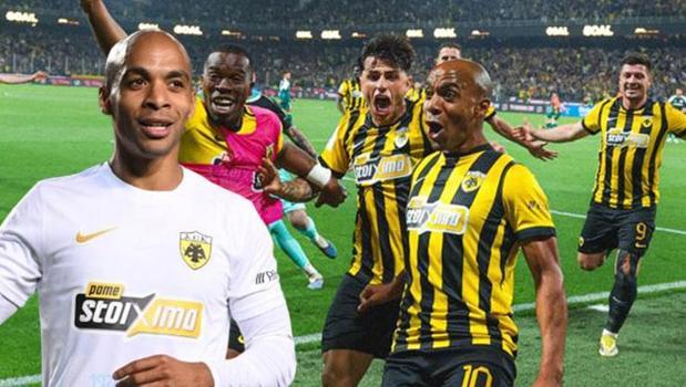 Beşiktaş'tan kiralık olarak ayrılmıştı! Joao Mario AEK'i şampiyonluğa taşıdı
