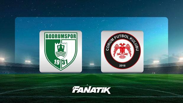 CANLI I Bodrum FK - Çorum FK (1. Lig play-off yarı final)