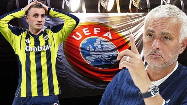 Fenerbahçe'ye UEFA'dan şok ceza! Mourinho ve Kerem Aktürkoğlu'nun maaşı sıkıntı çıkardı