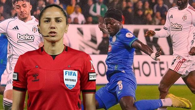 Ali Sowe Rize'de Beşiktaş'a patladı! Asen Albayrak'ın kararı maça damga vurdu