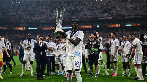 Tammy Abraham lifted the European Cup at Beşiktaş's stadium