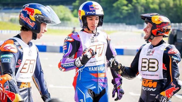 Special grandstand for Red Bull rider Toprak Razgatlioglu at the Red Bull Ring