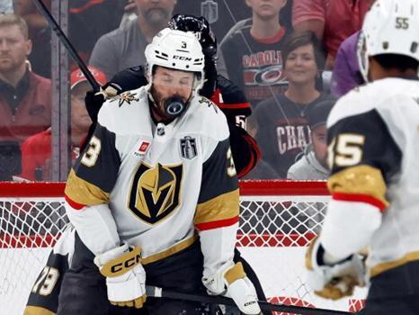 Vegas Golden Knights Defenseman Brayden McNabb Hospitalized After Taking High-Velocity Puck to Face in Stanley Cup Final