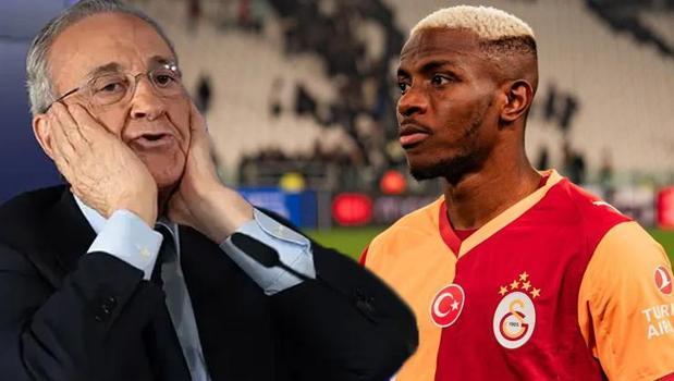 Real Madrid'in gizemli transferi Osimhen mi? Florentino Perez ser verip, sır vermedi ama yakayı ele verdi