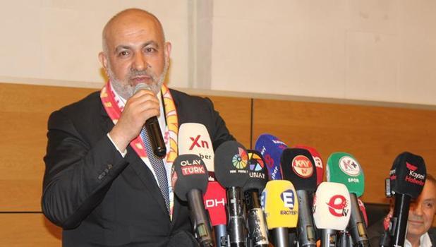 Kayserispor'da yeni başkan Ali Çamlı