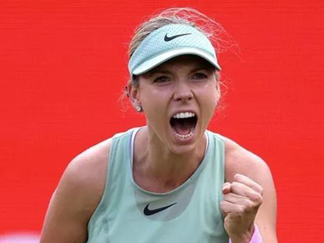 Great Britain's Katie Boulter Rallies Past Leylah Fernandez in Two Day London Grass Court Encounter