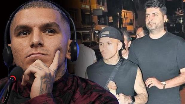 Lucas Torreira saldırının ardından ilk kez görüntülendi! Dikkat çeken detay