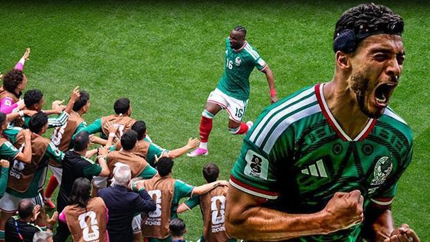 Azteca'da fiesta! Meksika Dünya Kupası'na 3 puanla başladı... Meksika - Güney Afrika maç sonucu 2-0