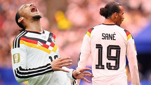 Germany put on a show of strength, and Leroy Sané's missed goal made headlines