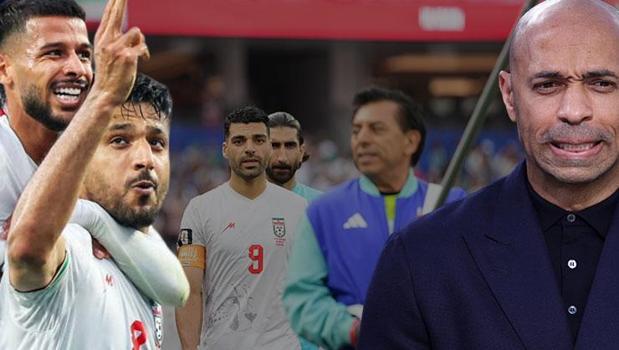 İranlı yıldız Mohebi’nin 'silah işaretli' gol sevinci ortalığı karıştırdı! Thierry Henry olaya dahil oldu