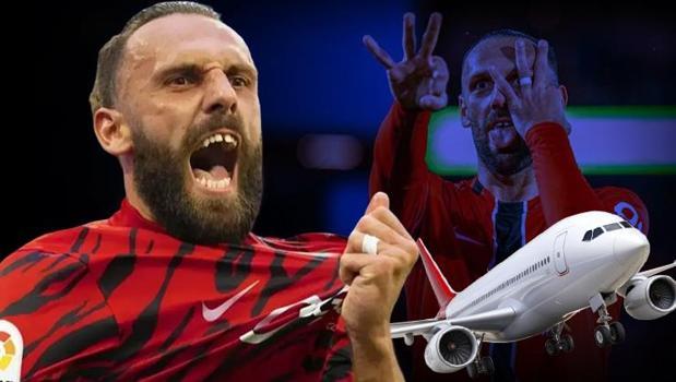 Ve Vedat Muriqi İstanbul'a geliyor! Taraftarlardan havalimanı hazırlığı...