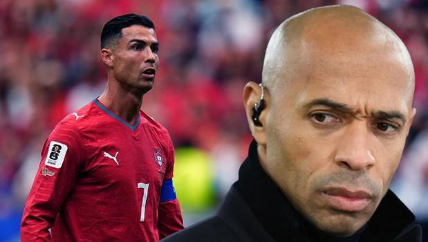 Thierry Henry, Ronaldo'yu yerden yere vurdu 'Gol atması gereken takım, sen değil'