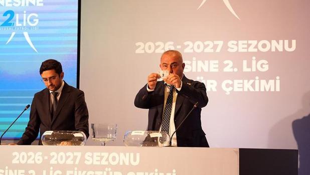 2. Lig'de fikstür çekimi yapıldı