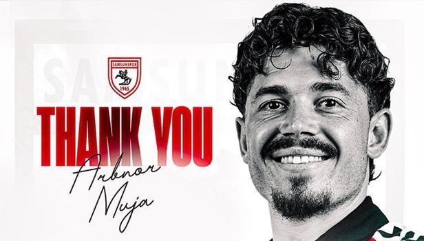 Samsunspor'da Muja ile yollar ayrıldı
