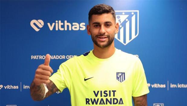 Atlético Madrid announced the signing of Romero