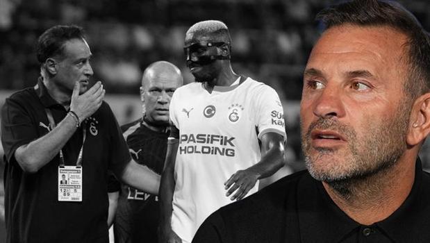 Okan Buruk'tan Osimhen için sakatlık açıklaması! 'MR çekilecek'