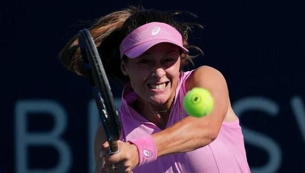 Zeynep Sönmez advanced to the third round in doubles at the U.S. Open