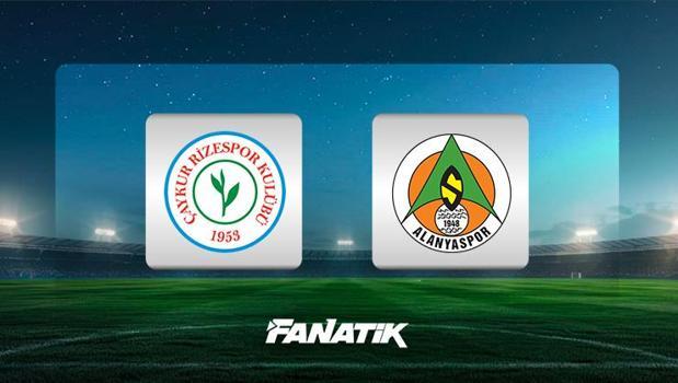 Çaykur Rizespor-Alanyaspor maçı ne zaman, saat kaçta, hangi kanalda canlı yayınlanacak? (Muhtemel 11'ler)