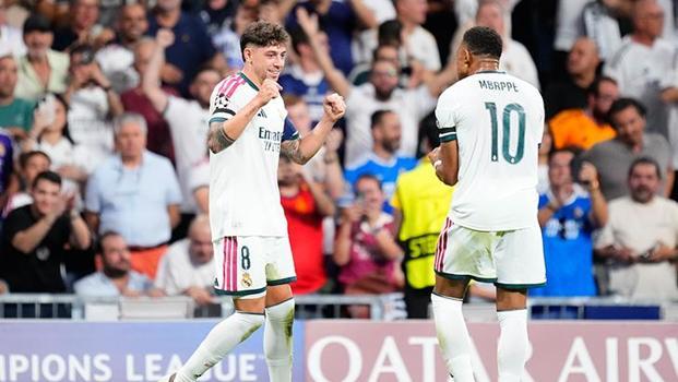 Mourinho'nun Real Madrid'i Devler Ligi'ne 3 puanla başladı... (ÖZET) Real Madrid - Inter maç sonucu 2-1